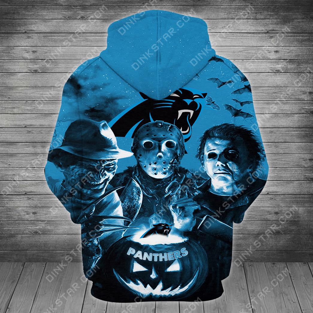 Carolina Panthers Halloween Limited Edition Unisex All Over Print Full 3D T-shirt Sweater Hoodie
