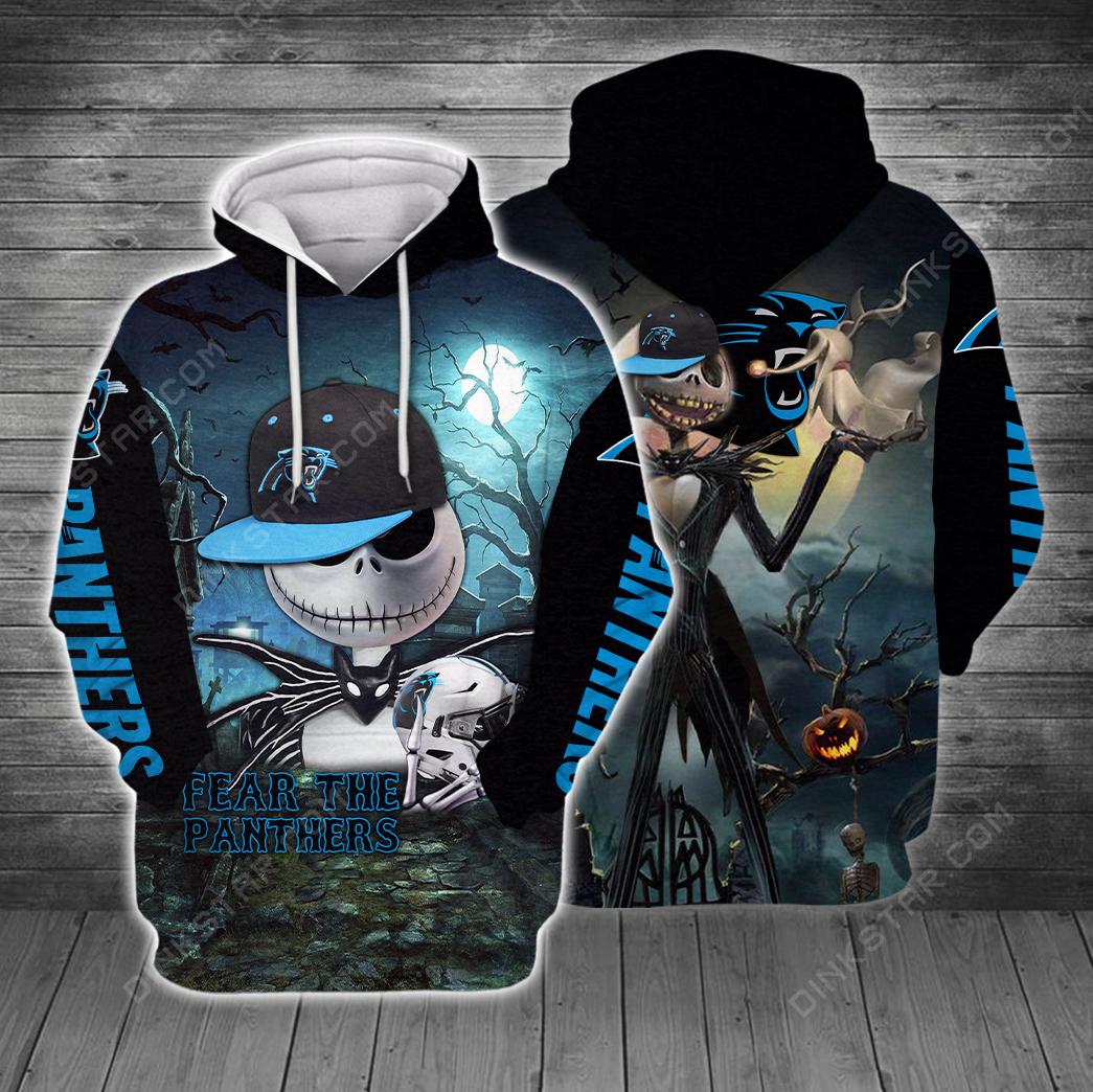 Carolina Panthers Halloween Limited Edition Unisex All Over Print Full 3D T-shirt Sweater Hoodie