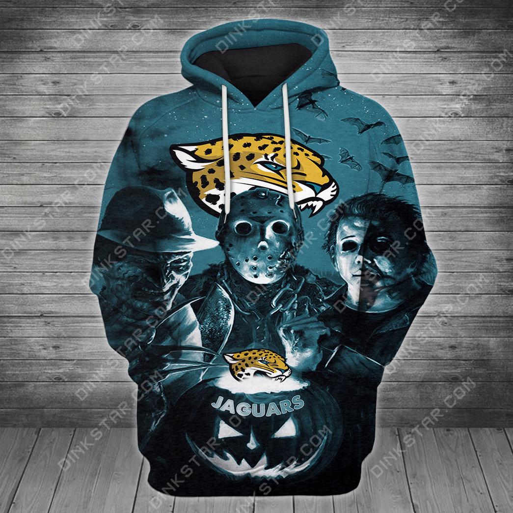 Jacksonville Jaguars Halloween Limited Edition Unisex All Over Print Full 3D T-shirt Sweater Hoodie