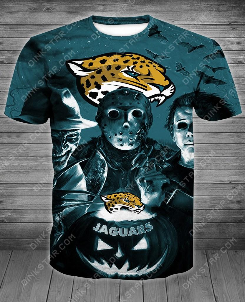 Jacksonville Jaguars Halloween Limited Edition Unisex All Over Print Full 3D T-shirt Sweater Hoodie