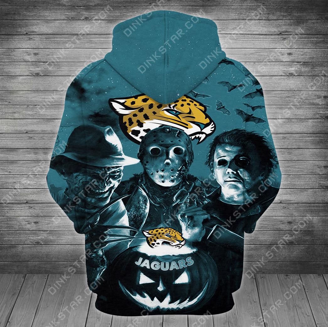 Jacksonville Jaguars Halloween Limited Edition Unisex All Over Print Full 3D T-shirt Sweater Hoodie