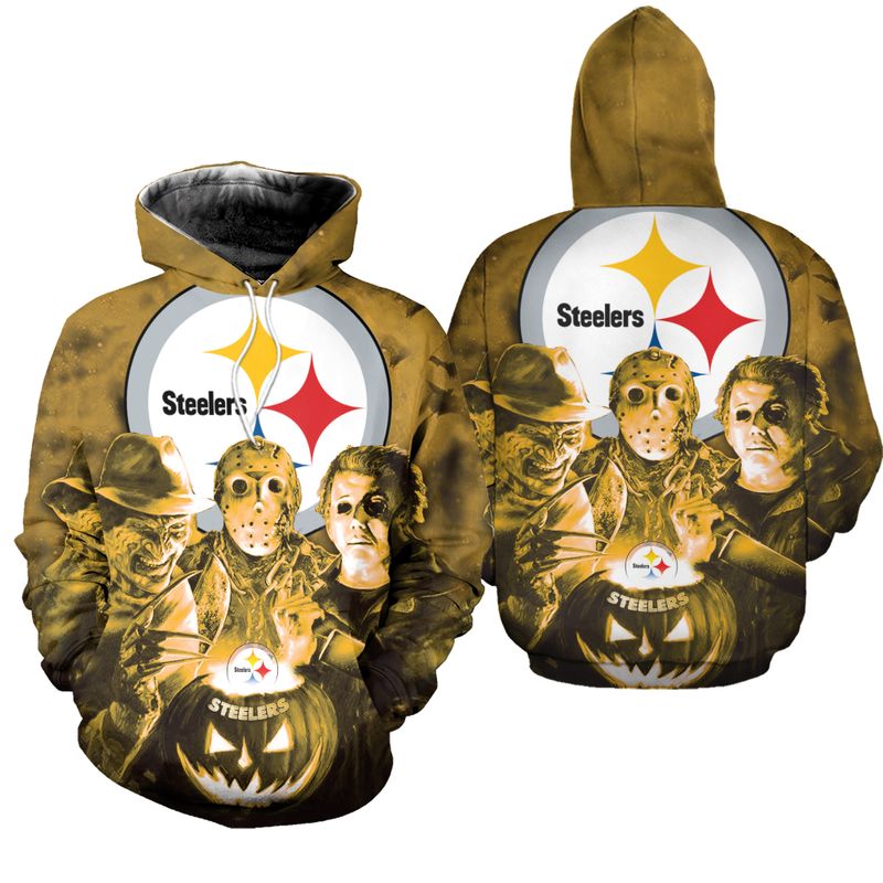 Pittsburgh Steelers Limited Edition Unisex All Over Print Full 3D T-shirt Sweater Hoodie