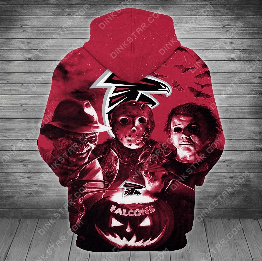 Atlanta Falcons Halloween Limited Edition Unisex All Over Print Full 3D T-shirt Sweater Hoodie