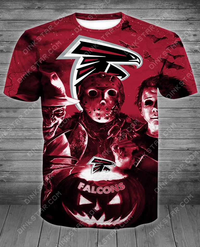 Atlanta Falcons Halloween Limited Edition Unisex All Over Print Full 3D T-shirt Sweater Hoodie