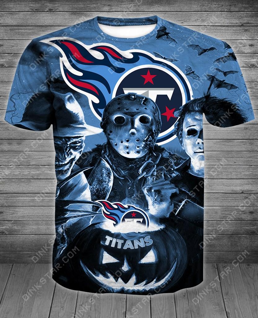 Tennessee Titans Halloween Limited Edition Unisex All Over Print Full 3D T-shirt Sweater Hoodie