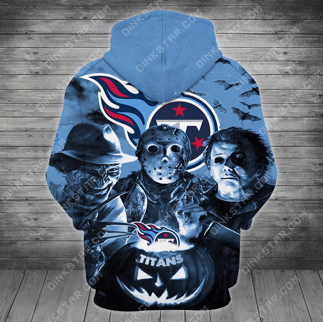 Tennessee Titans Halloween Limited Edition Unisex All Over Print Full 3D T-shirt Sweater Hoodie