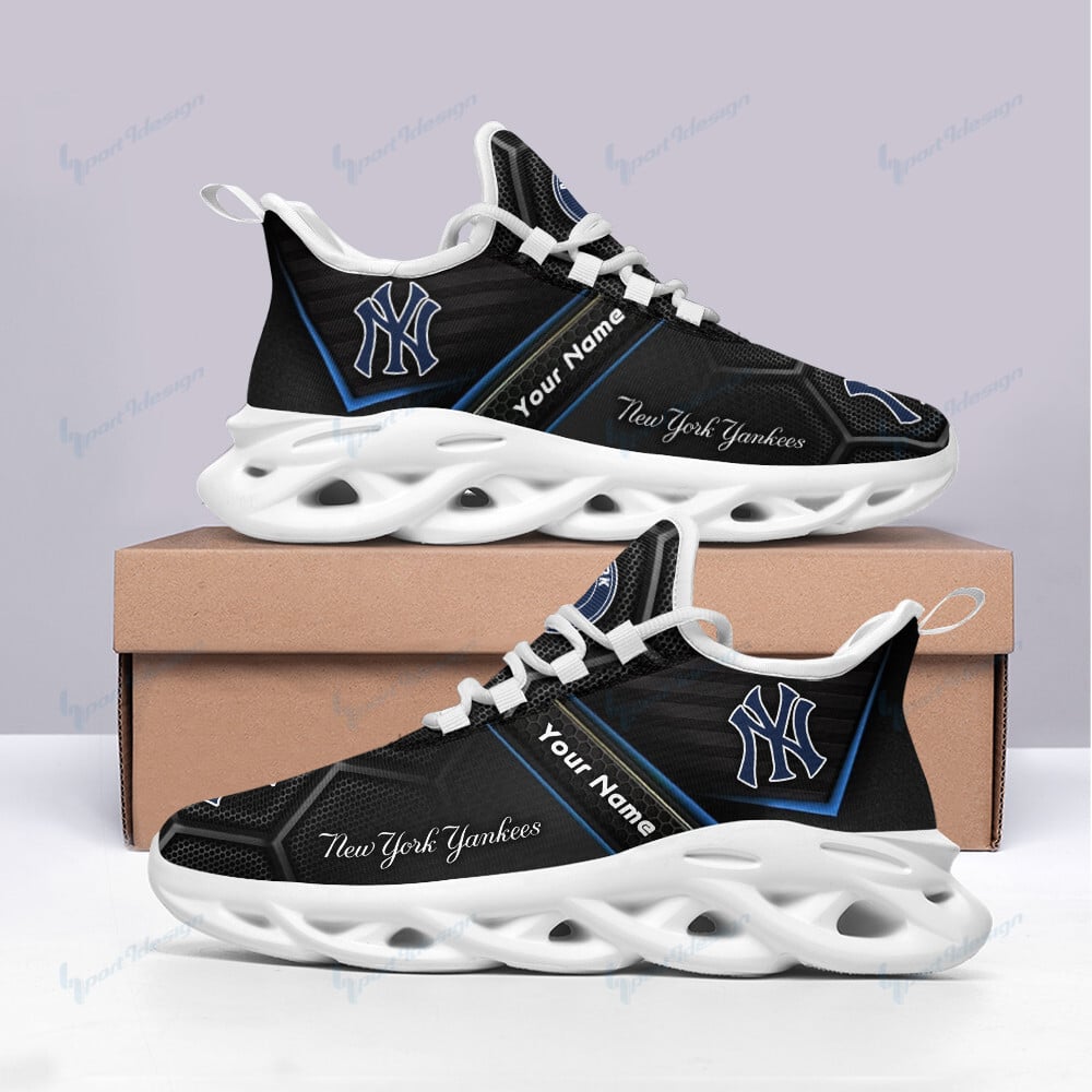 New York Yankees Personalized Yezy Running Sneakers 268