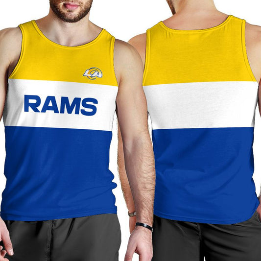 Los Angeles Rams Men Tank Top BGMTT065