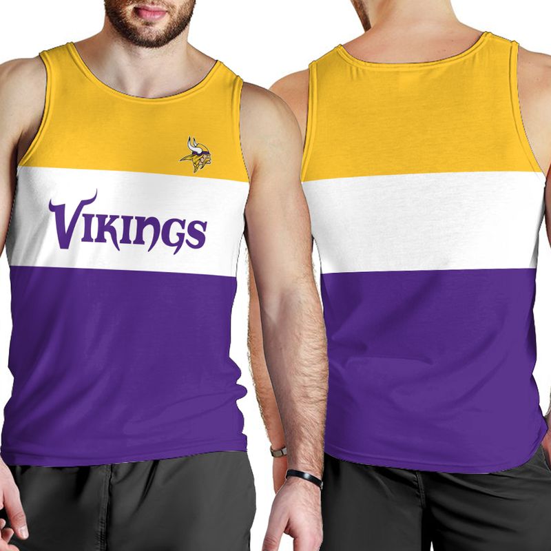 Minnesota Vikings Men Tank Top BGMTT067