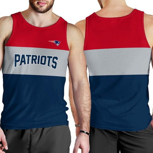New England Patriots Men Tank Top BGMTT068