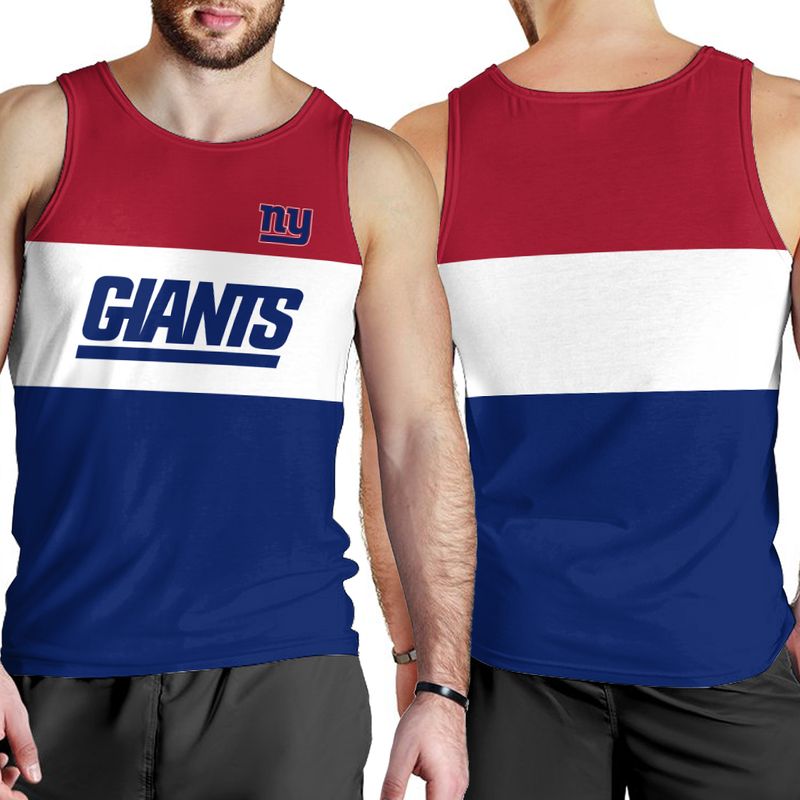 New York Giants Men Tank Top BGMTT070