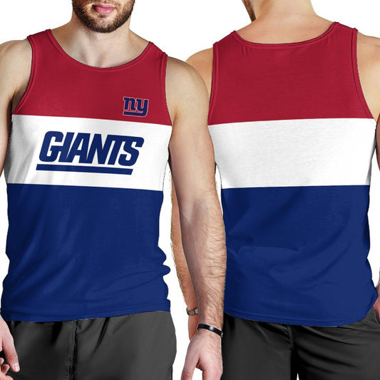 New York Giants Men Tank Top BGMTT070