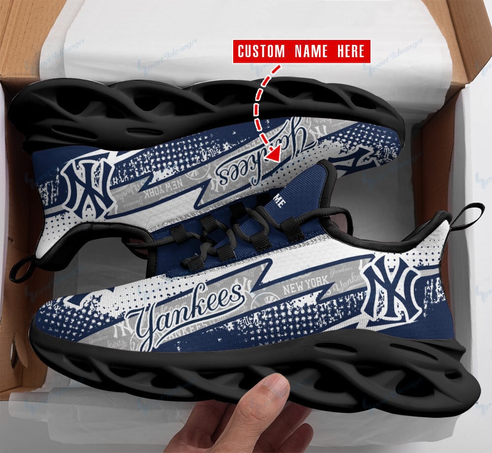 New York Yankees Personalized Yezy Running Sneakers BB282