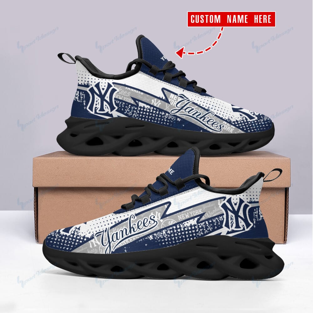 New York Yankees Personalized Yezy Running Sneakers BB282
