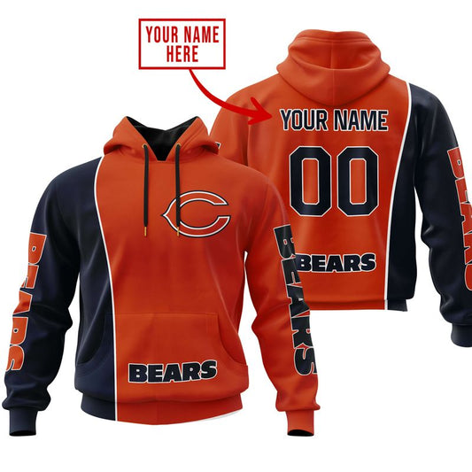 Chicago Bears Personalized Hoodie BBHD903
