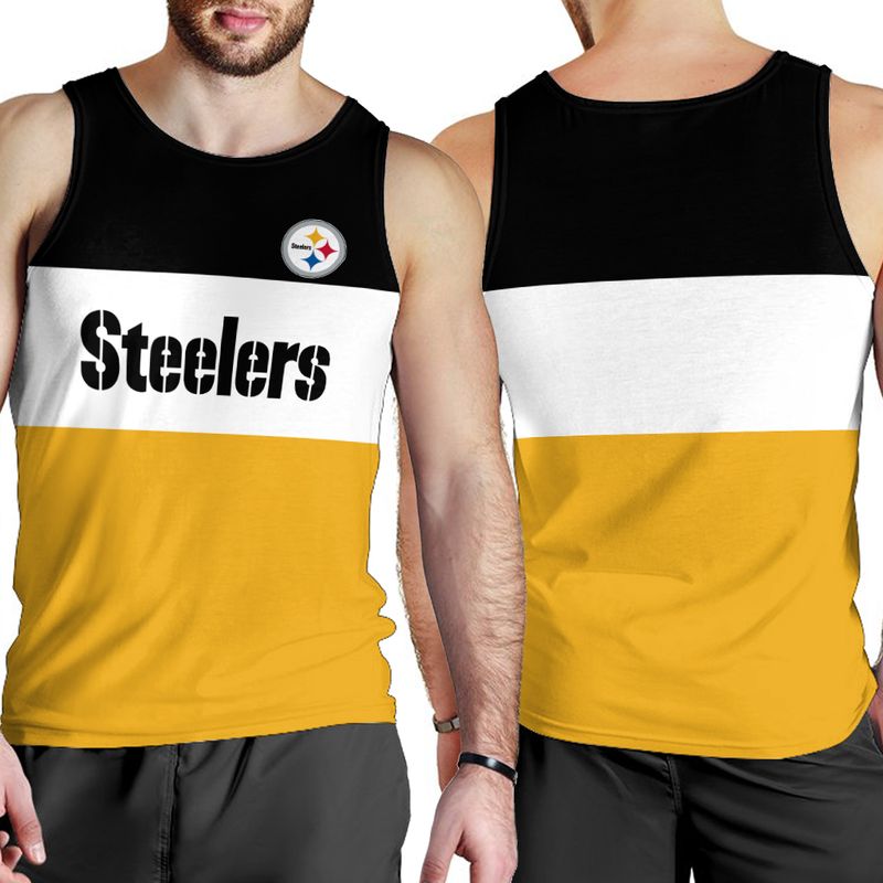 Pittsburgh Steelers Men Tank Top BGMTT073