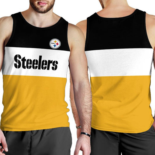Pittsburgh Steelers Men Tank Top BGMTT073