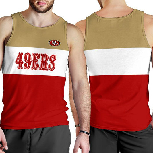 San Francisco 49ers Men Tank Top BGMTT074
