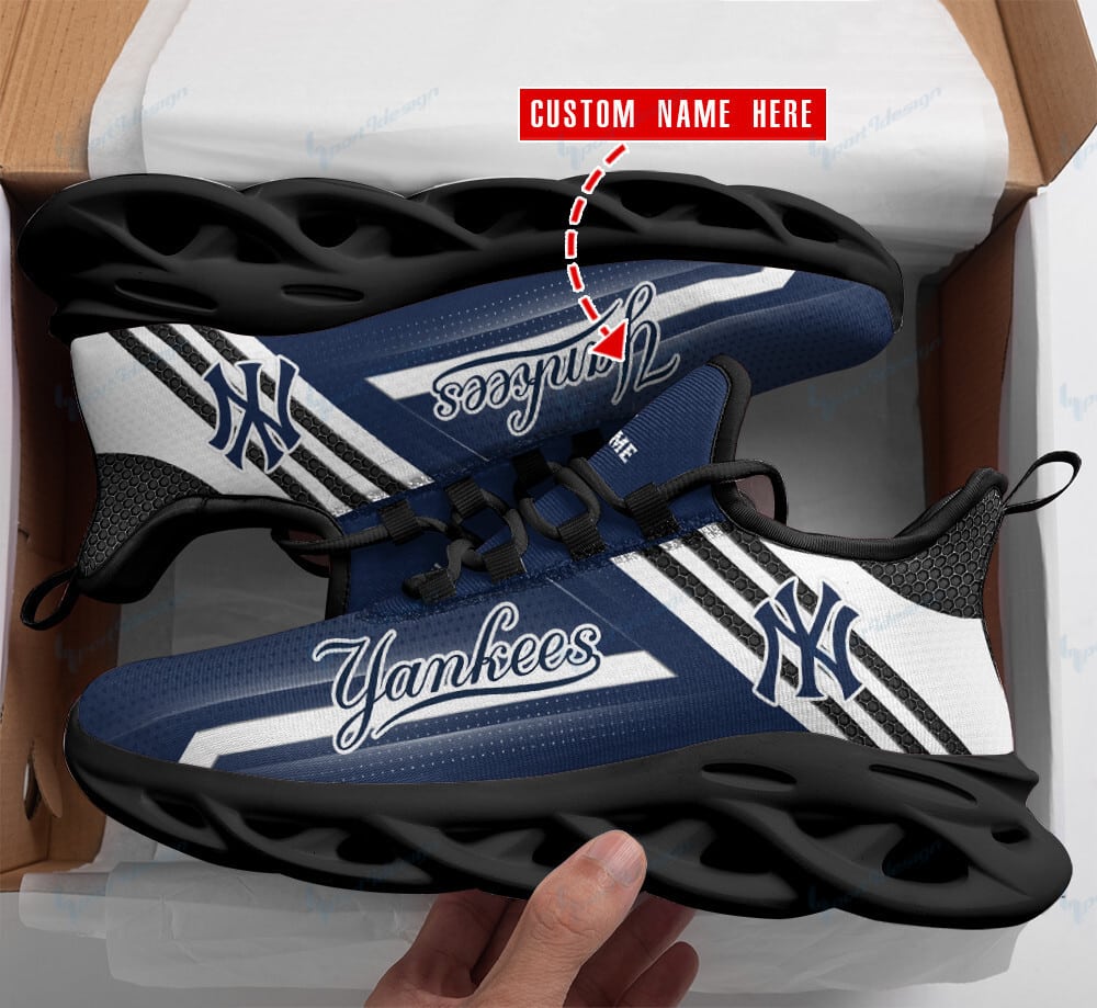 New York Yankees Personalized Yezy Running Sneakers BB165