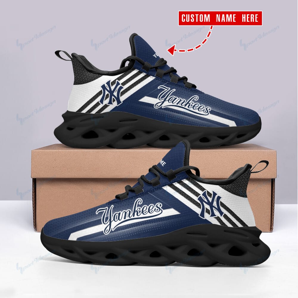 New York Yankees Personalized Yezy Running Sneakers BB165