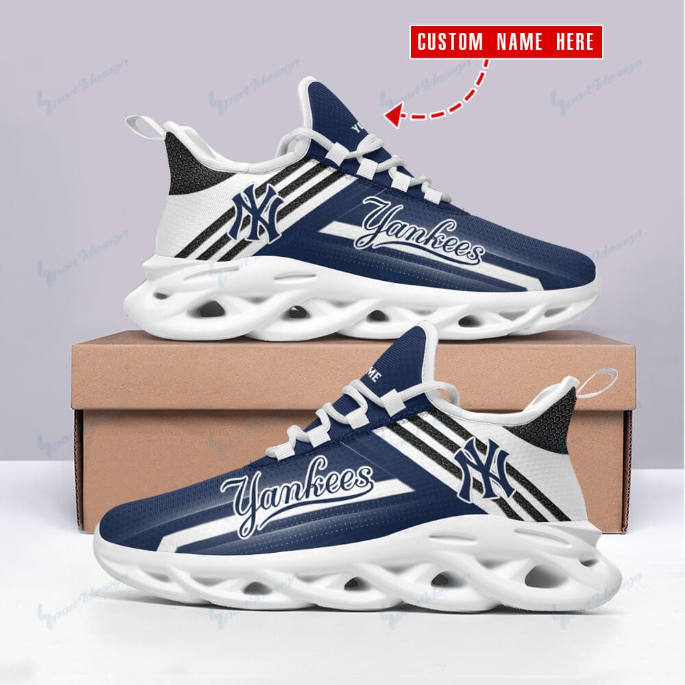 New York Yankees Personalized Yezy Running Sneakers BB165