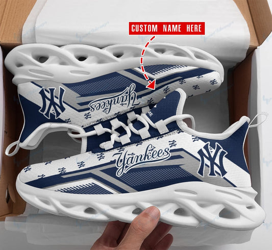 New York Yankees Personalized Yezy Running Sneakers BB134