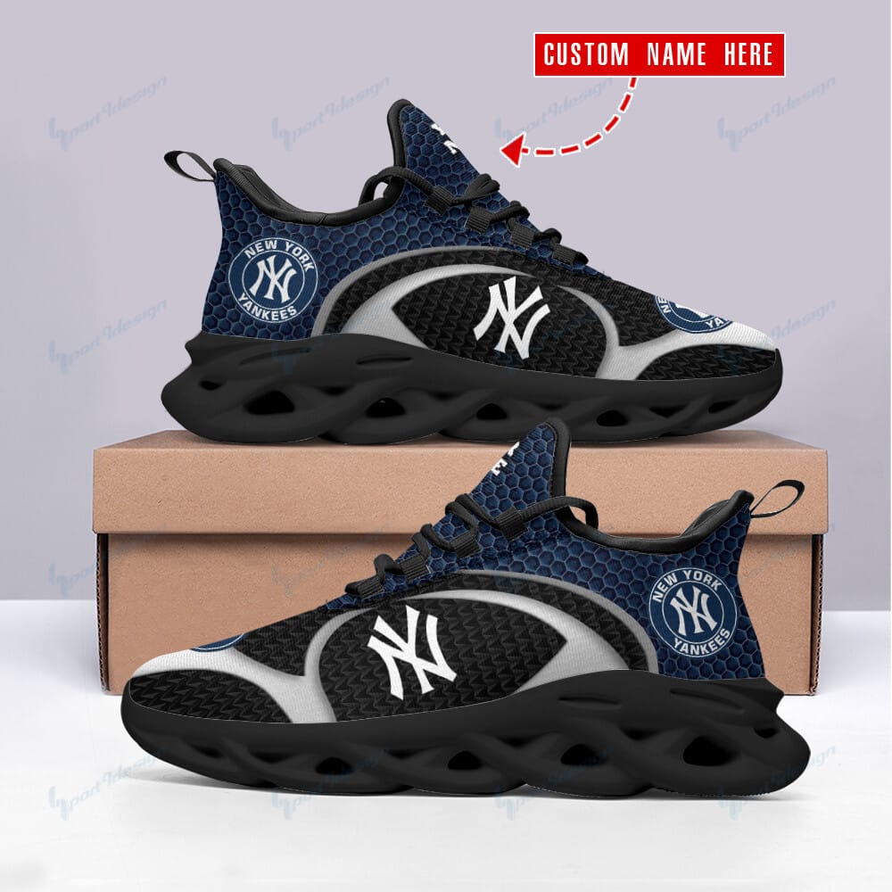 New York Yankees Personalized Yezy Running Sneakers BB156