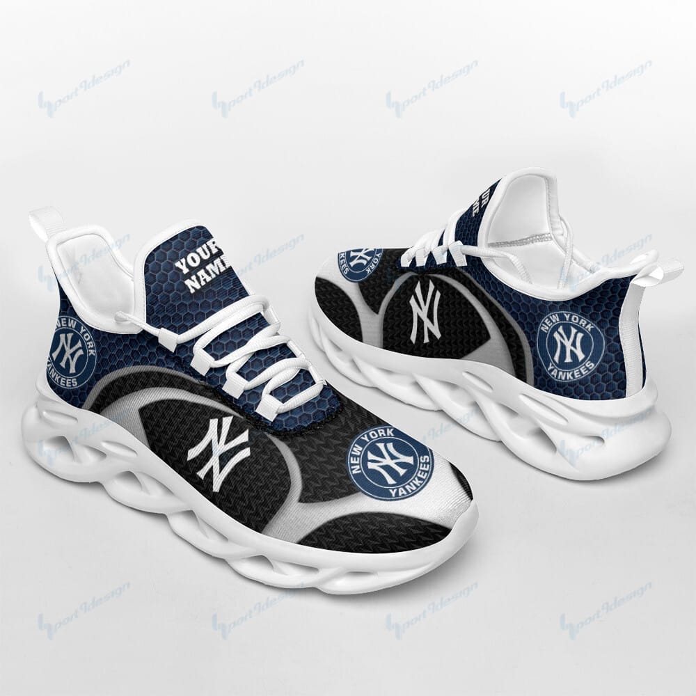 New York Yankees Personalized Yezy Running Sneakers BB156