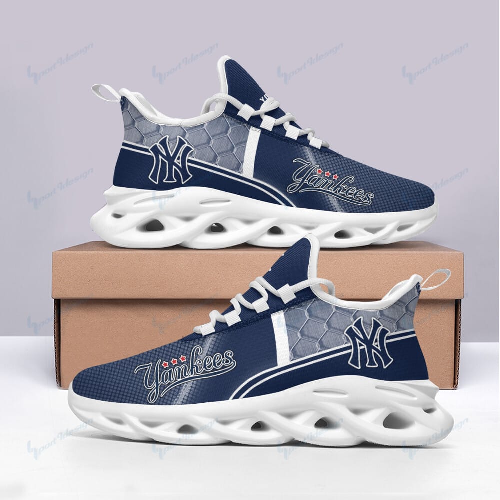 New York Yankees Personalized Yezy Running Sneakers BB72