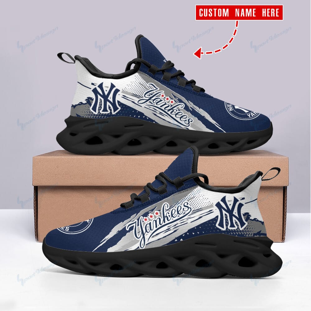 New York Yankees Personalized Yezy Running Sneakers BB46
