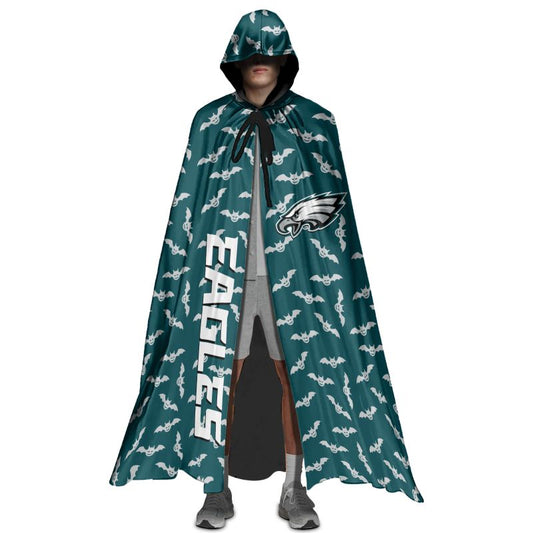 Philadelphia Eagles Halloween Bats Limited Edition All-Over Print Halloween Cloak