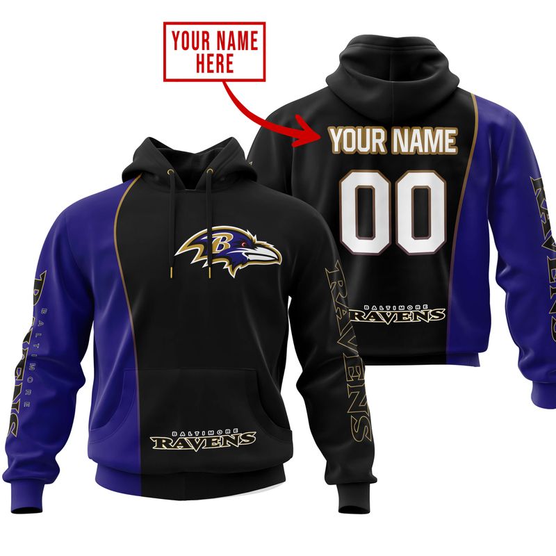 Baltimore Ravens Personalized Hoodie BBHD905