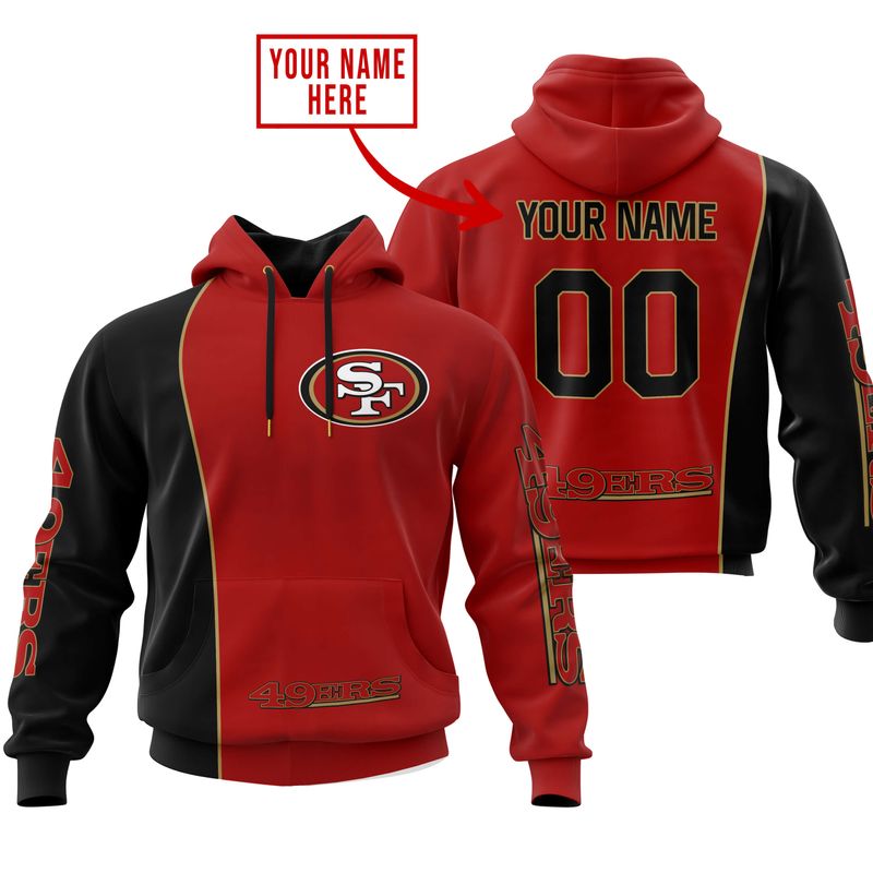San Francisco 49ers Personalized Hoodie BBHD906