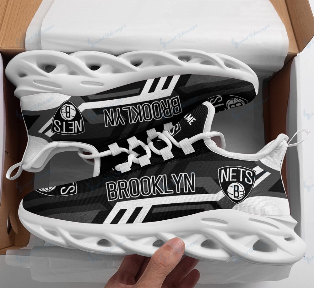 Brooklyn Nets Personalized Yezy Running Sneakers BG267