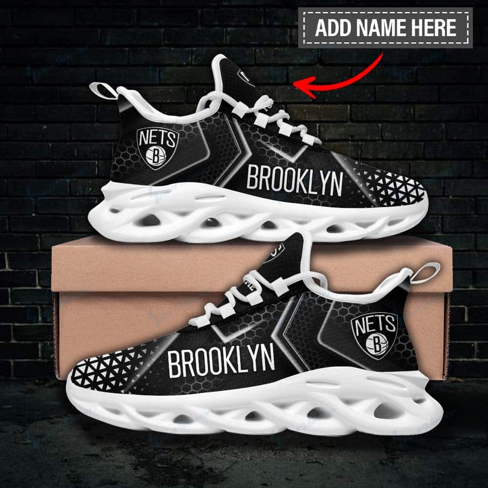 Brooklyn Nets Personalized Yezy Running Sneakers BG296