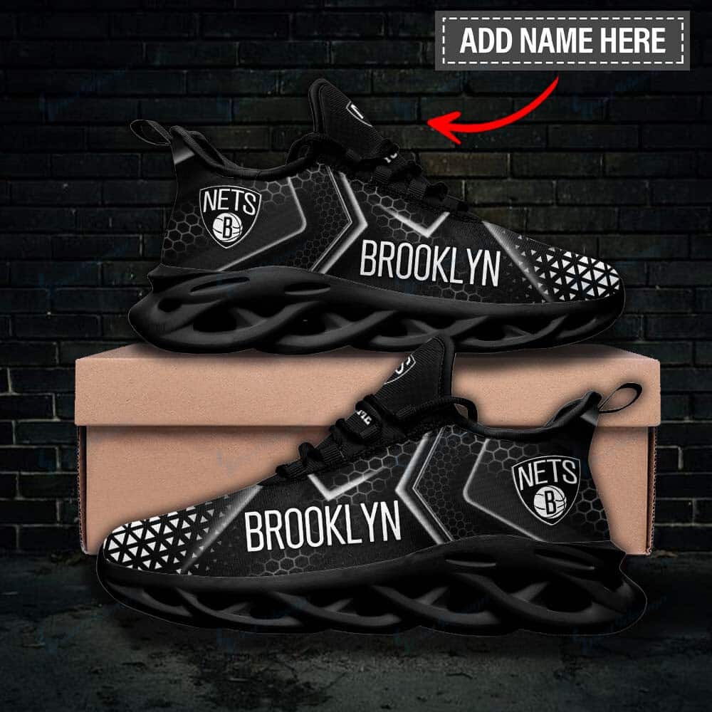 Brooklyn Nets Personalized Yezy Running Sneakers BG296