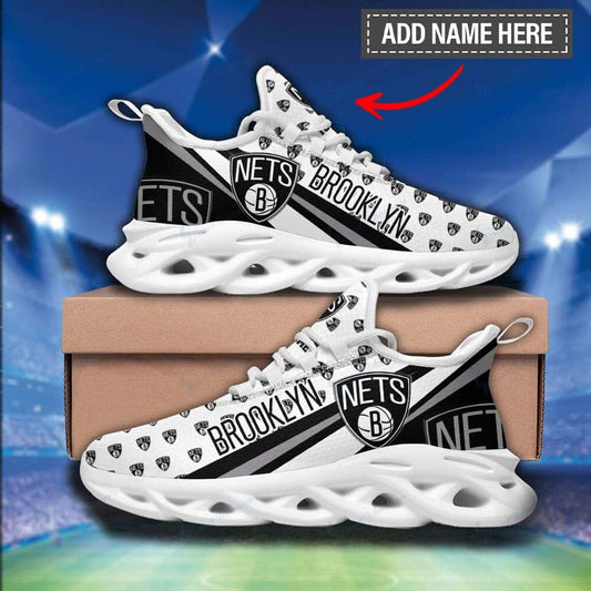 Brooklyn Nets Personalized Yezy Running Sneakers BG297