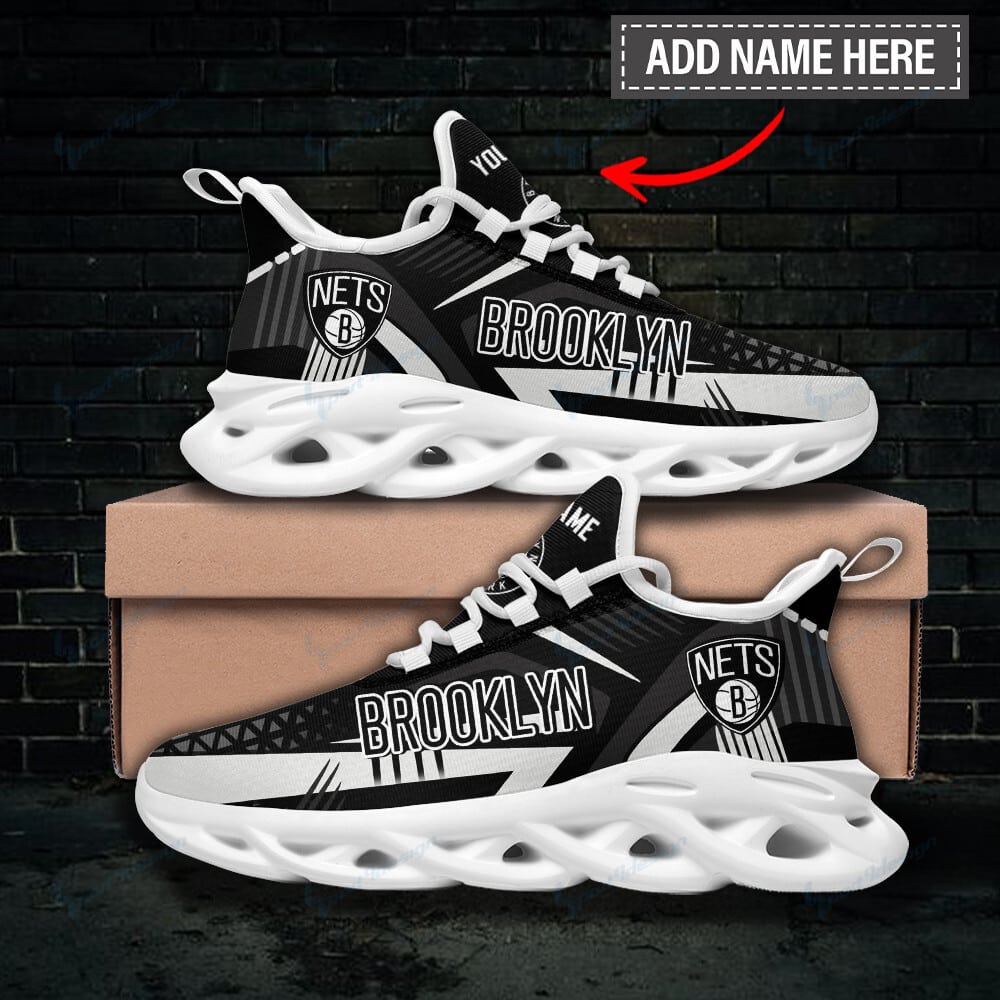 Brooklyn Nets Personalized Yezy Running Sneakers BG250