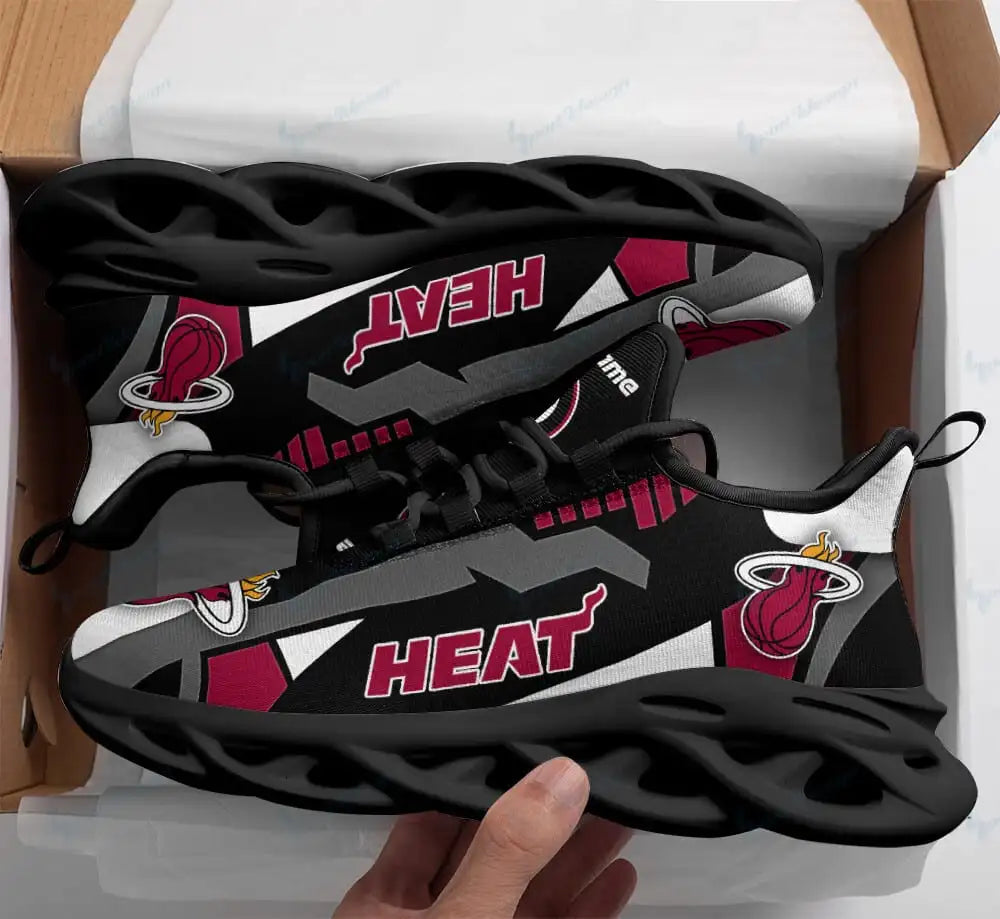 Miami Heat Personalized Yezy Running Sneakers BG237