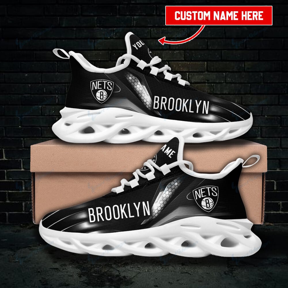 Brooklyn Nets Personalized Yezy Running Sneakers BG167