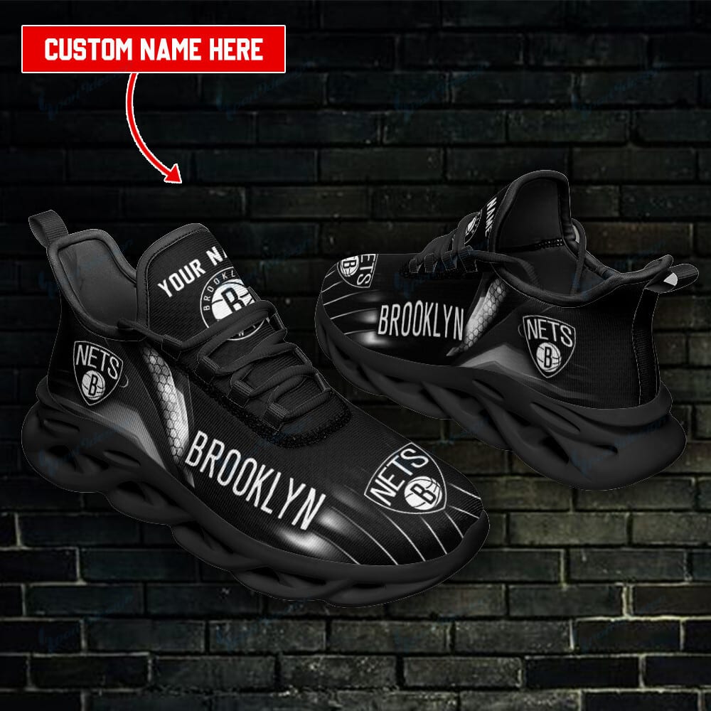 Brooklyn Nets Personalized Yezy Running Sneakers BG167