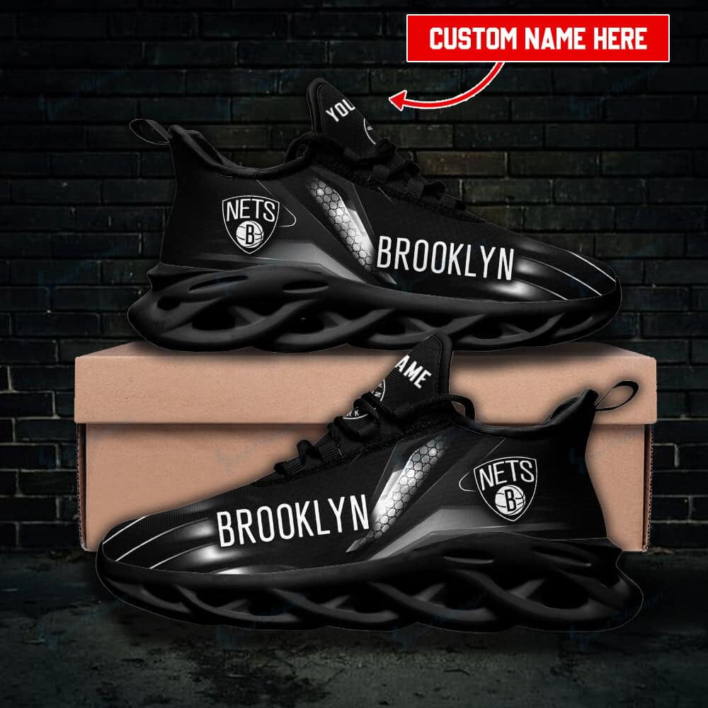 Brooklyn Nets Personalized Yezy Running Sneakers BG167