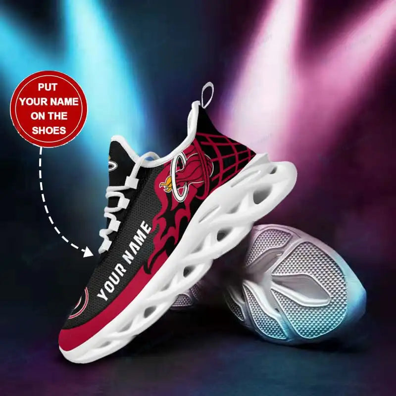 Miami Heat Personalized Yezy Running Sneakers BG115