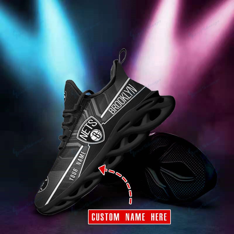 Brooklyn Nets Personalized Yezy Running Sneakers BG164