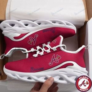 Atlanta Braves Yezy Running Sneakers BG57