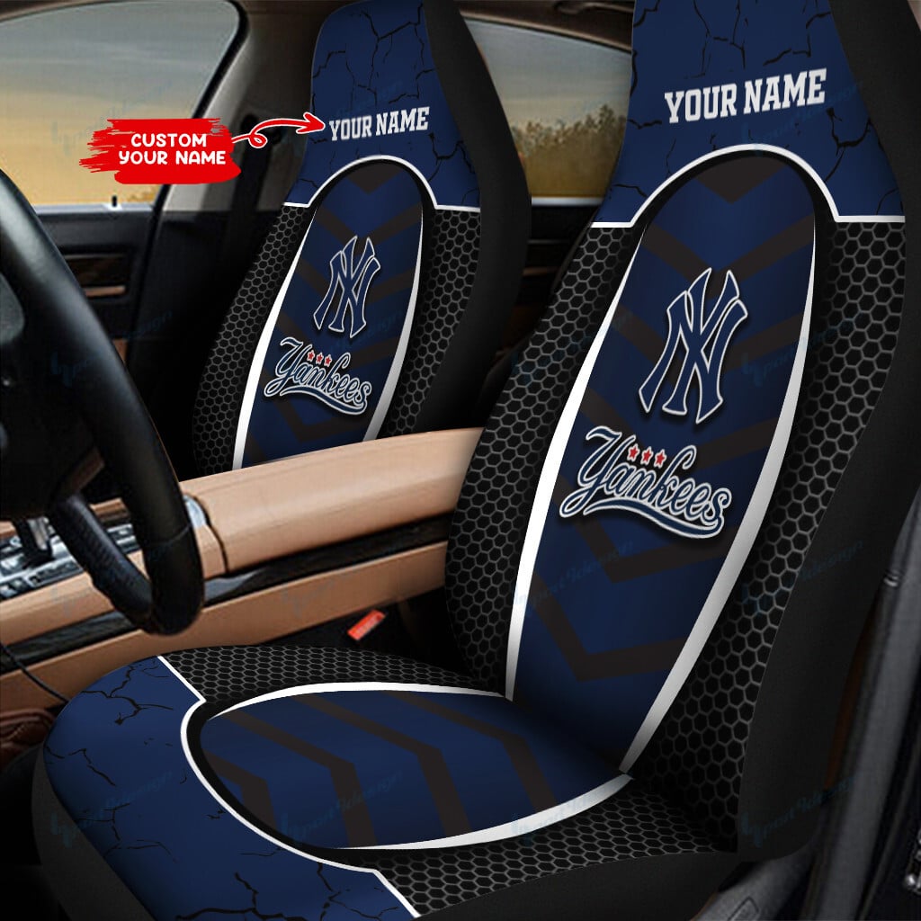 New York Yankees Personalized Car Seat Covers BG151