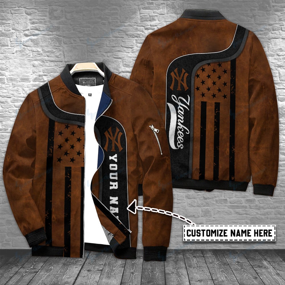New York Yankees Personalized Bomber Jacket BG566