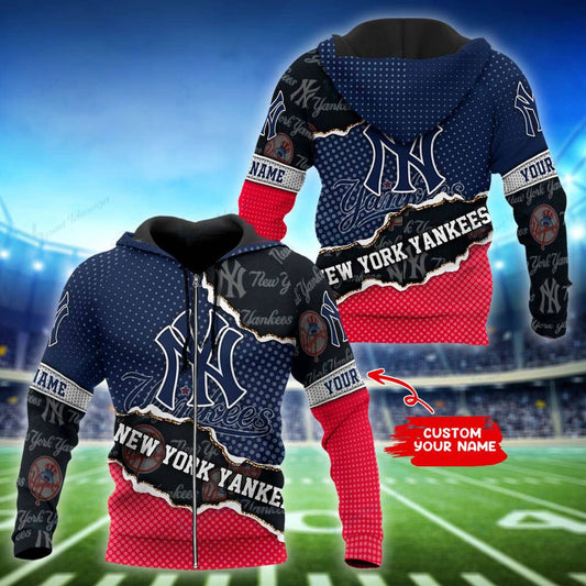 New York Yankees Personalized Hoodie BG997