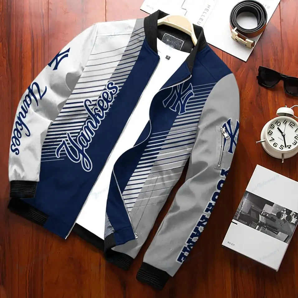 New York Yankees Personalized Bomber Jacket BG547