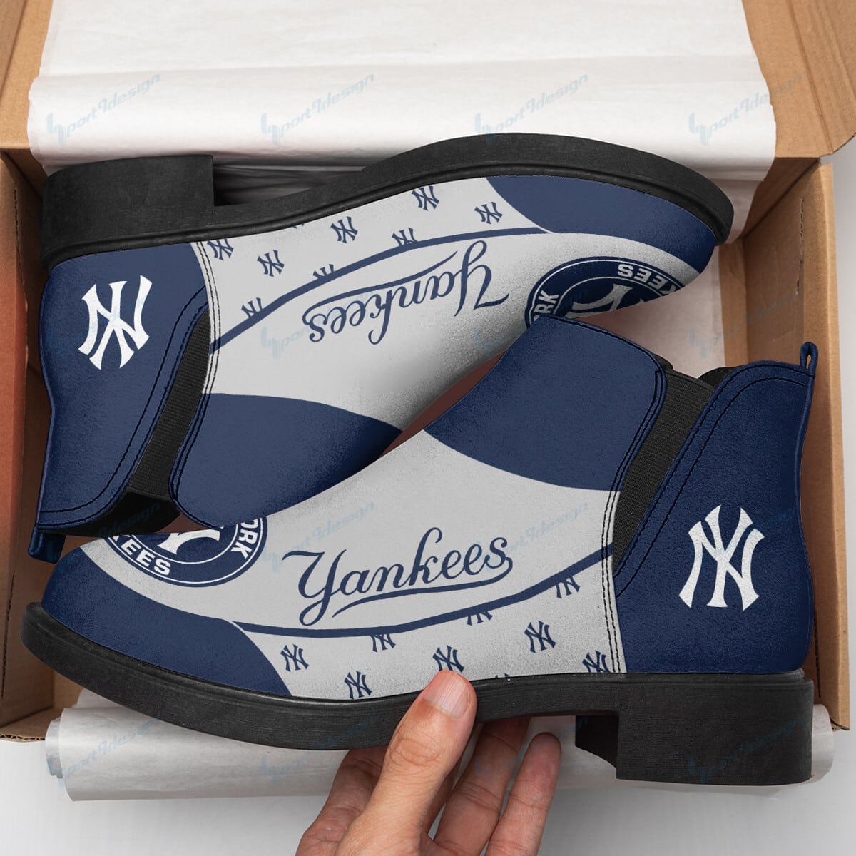 New York Yankees Comfort & Fashion Short Boots BG20
